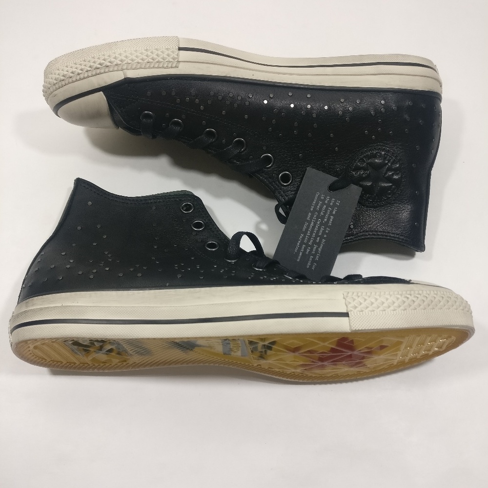 New Converse John Varvatos Hi Mini Stud LEATHER - Picture 3 of 8